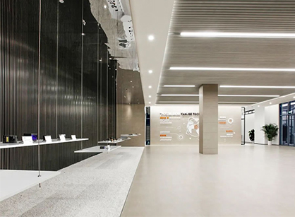 智能交通系总共享办公装修设计空间是怎样打造——万集科技顺义工业园